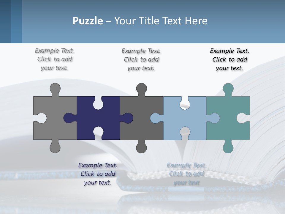 Data Background Write PowerPoint Template