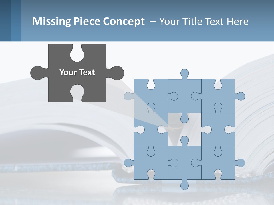 Data Background Write PowerPoint Template