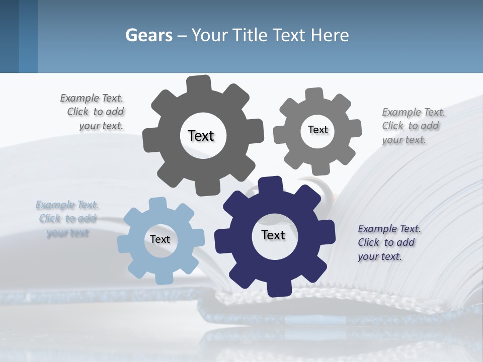Data Background Write PowerPoint Template