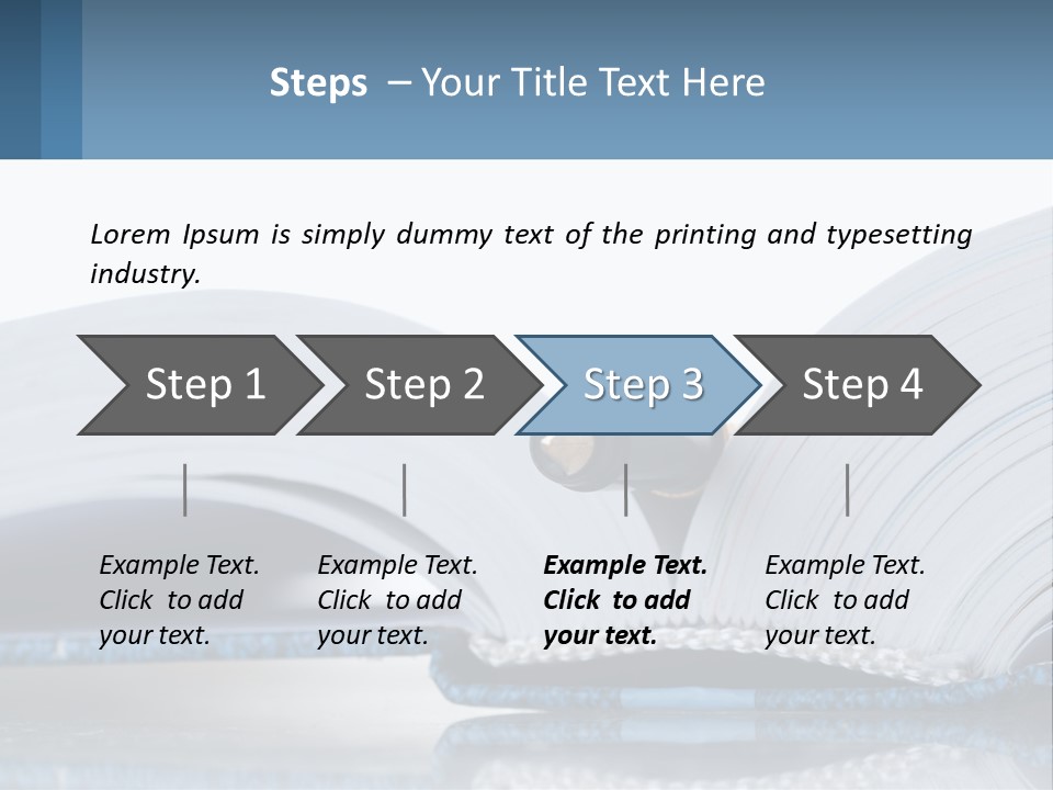 Data Background Write PowerPoint Template