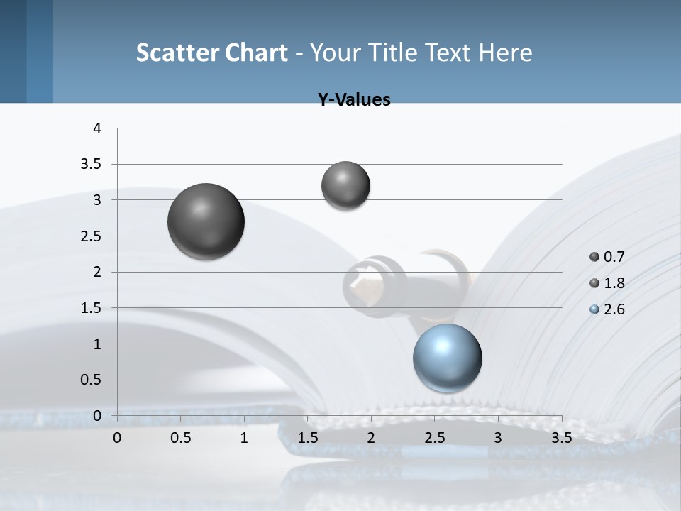 Data Background Write PowerPoint Template