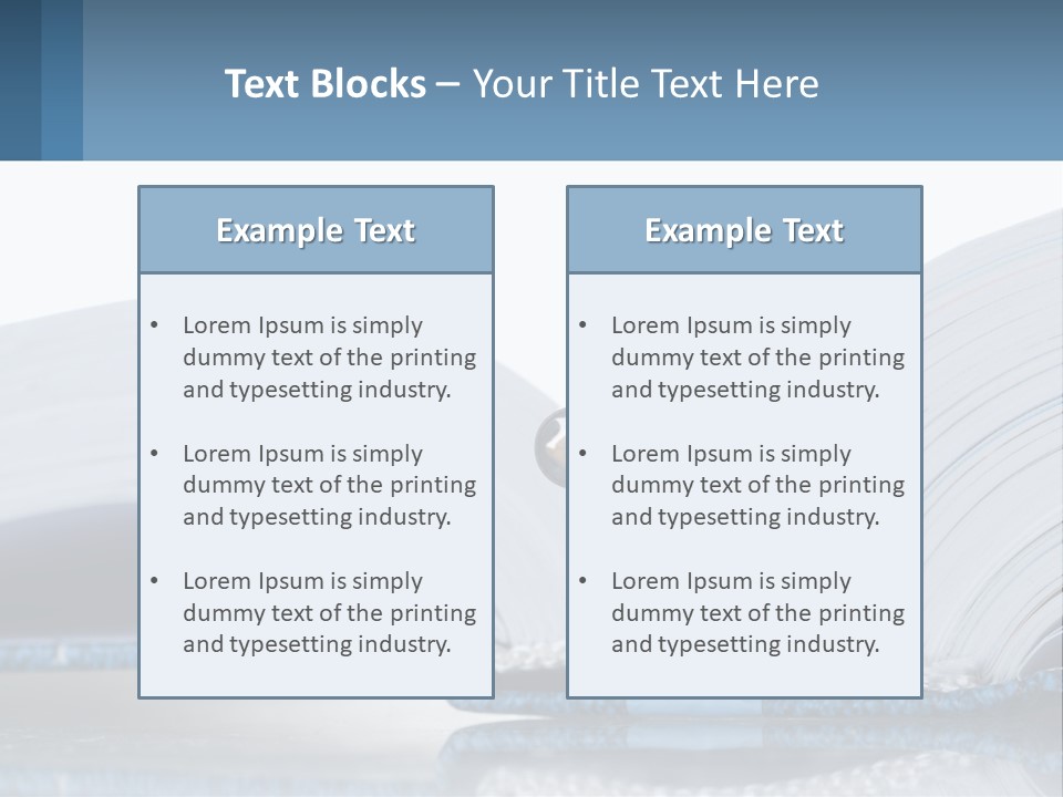 Data Background Write PowerPoint Template