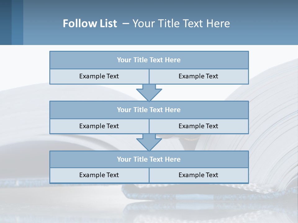 Data Background Write PowerPoint Template