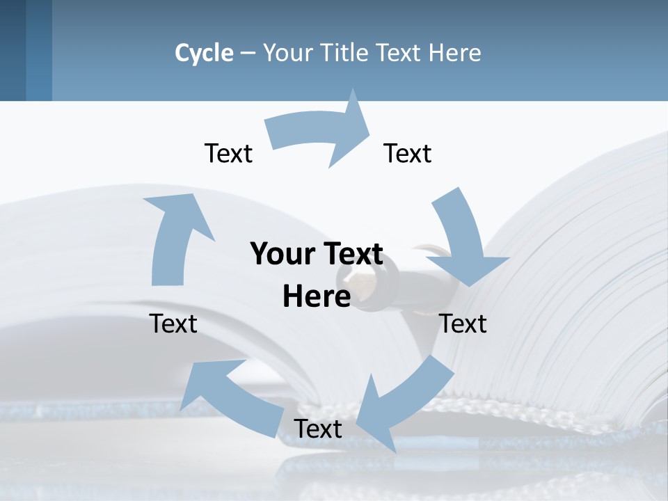 Data Background Write PowerPoint Template