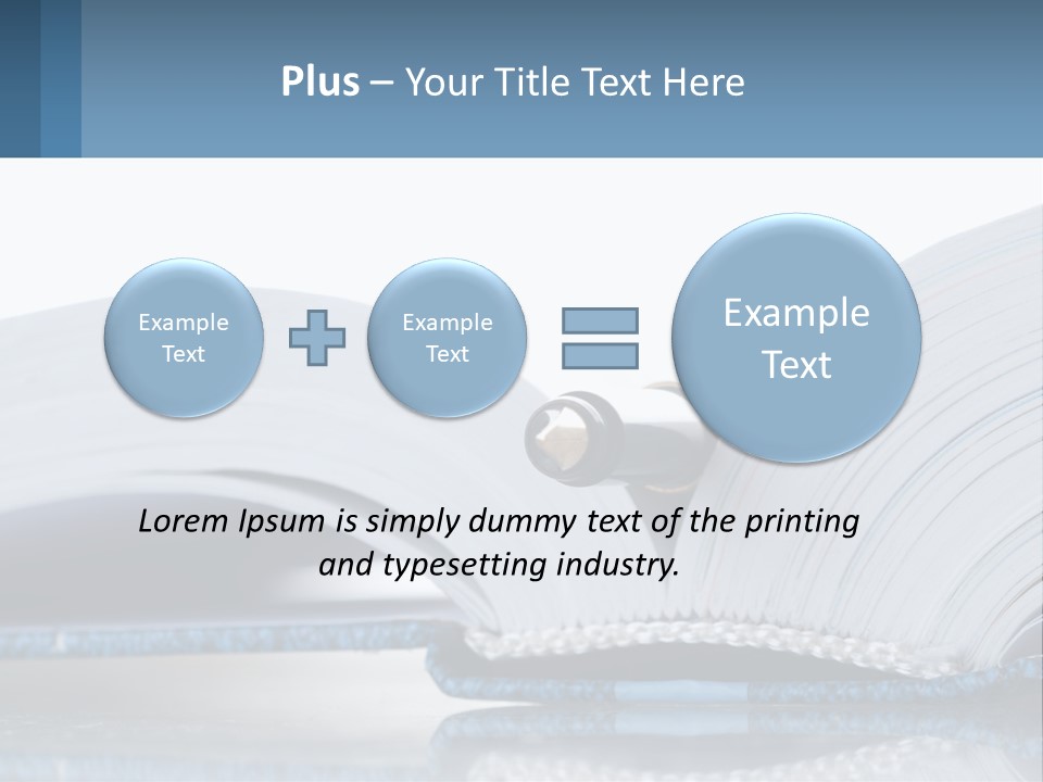 Data Background Write PowerPoint Template