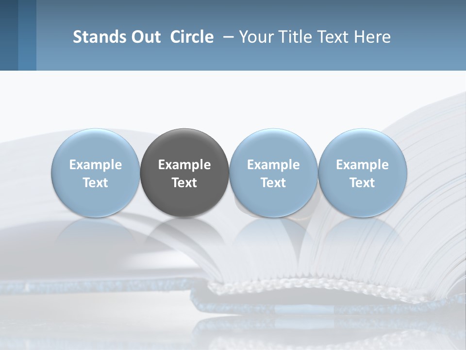 Data Background Write PowerPoint Template