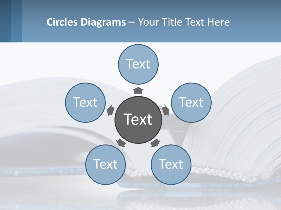 Data Background Write PowerPoint Template