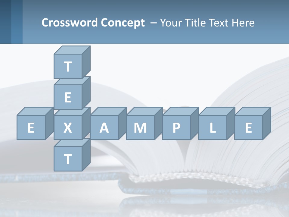 Data Background Write PowerPoint Template