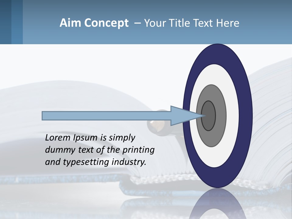 Data Background Write PowerPoint Template