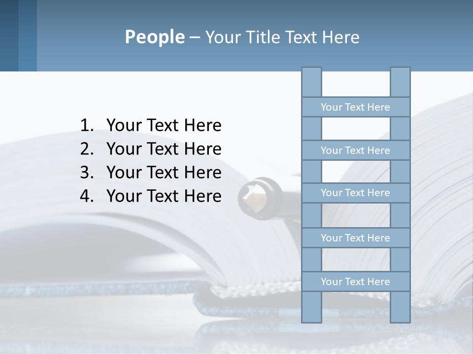 Data Background Write PowerPoint Template