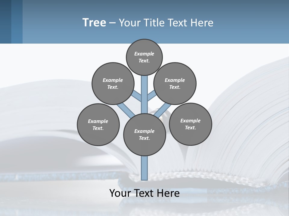 Data Background Write PowerPoint Template