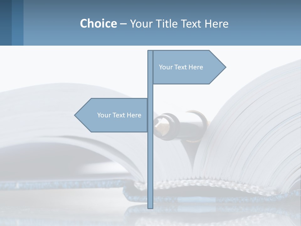 Data Background Write PowerPoint Template