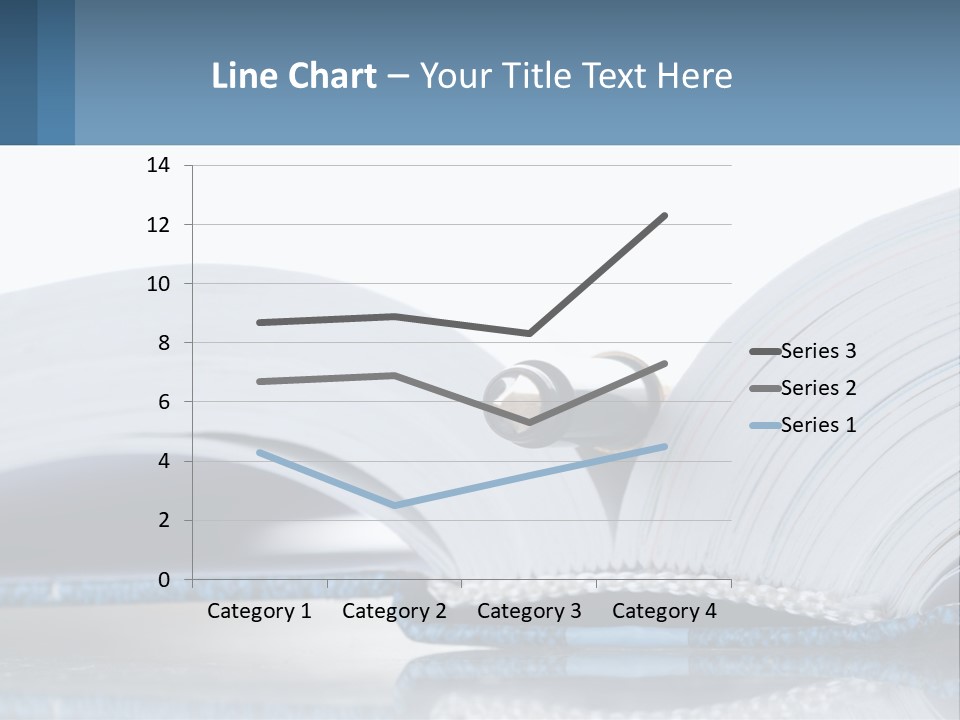 Data Background Write PowerPoint Template