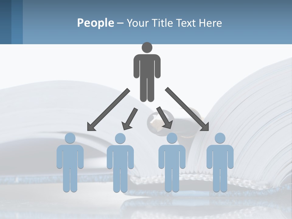 Data Background Write PowerPoint Template