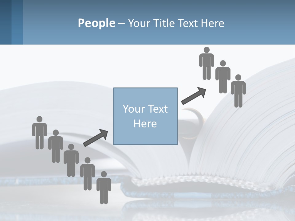 Data Background Write PowerPoint Template