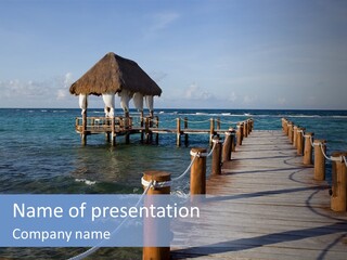 Paradise Cancun Summer PowerPoint Template