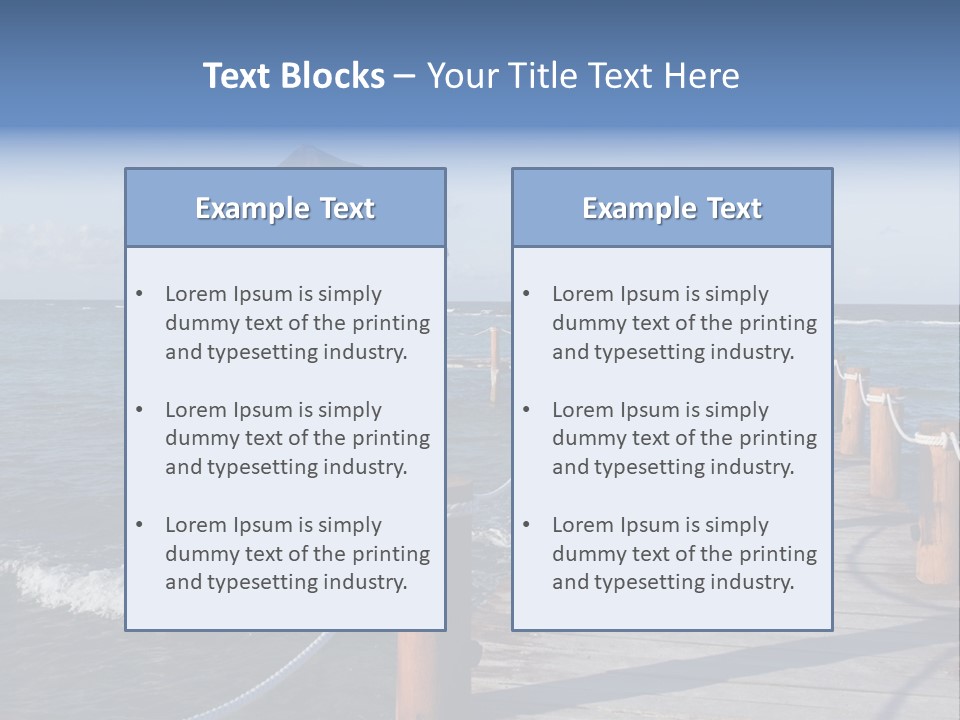 Paradise Cancun Summer PowerPoint Template