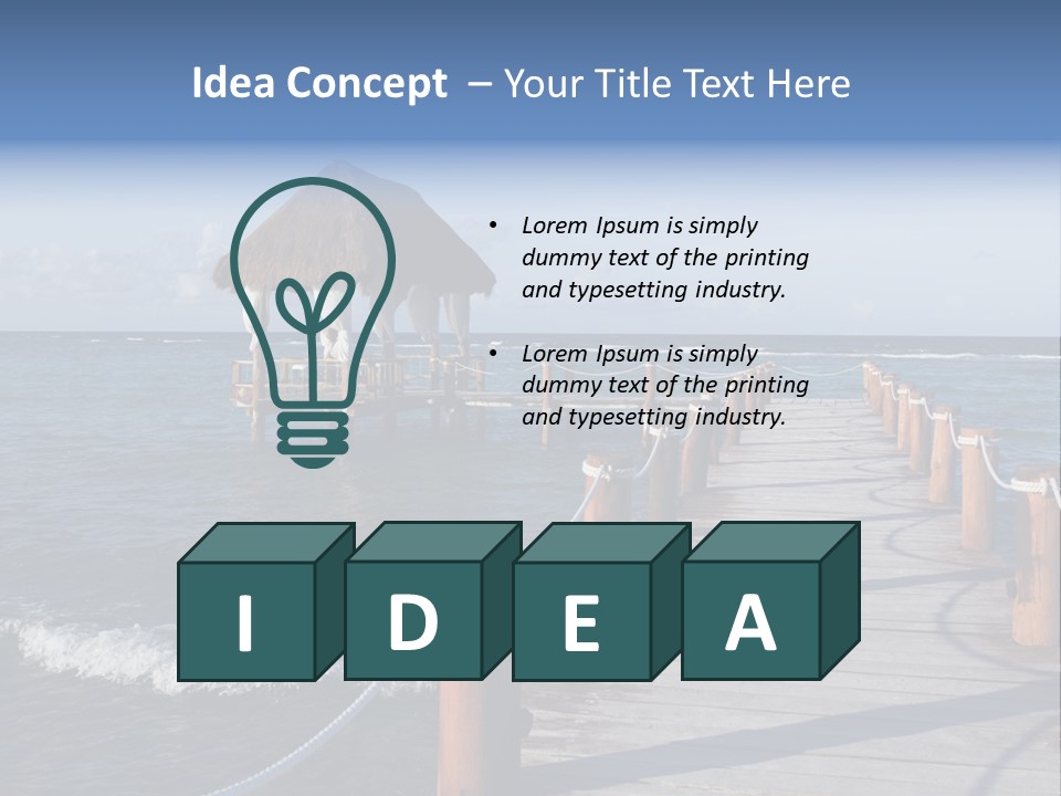 Paradise Cancun Summer PowerPoint Template