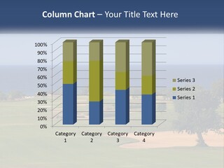 Land View Sunset PowerPoint Template