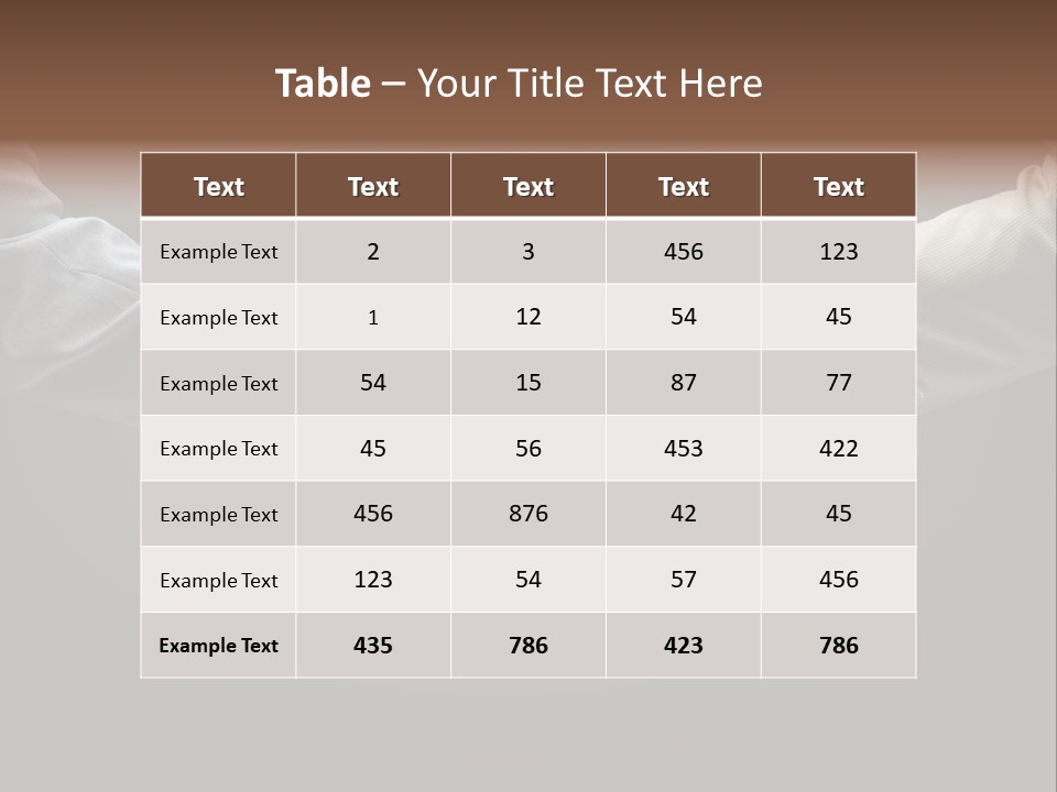 Successful Parts White PowerPoint Template