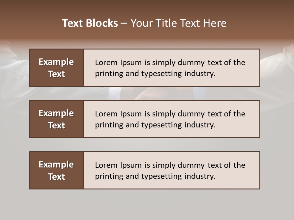 Successful Parts White PowerPoint Template
