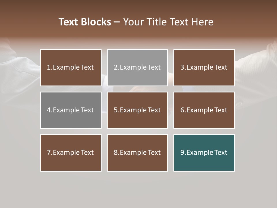 Successful Parts White PowerPoint Template