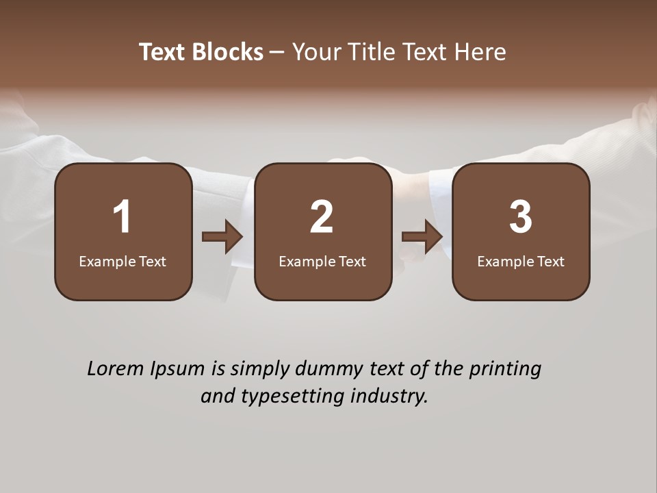 Successful Parts White PowerPoint Template