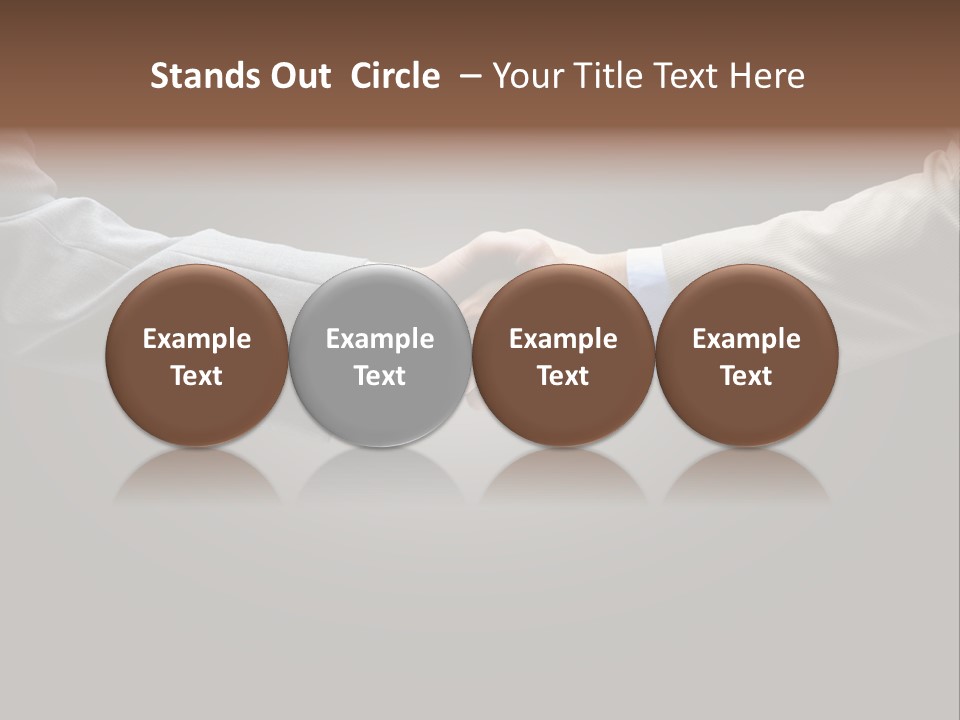 Successful Parts White PowerPoint Template