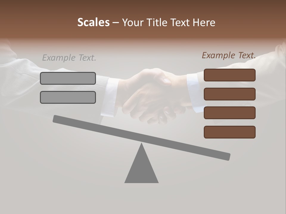 Successful Parts White PowerPoint Template