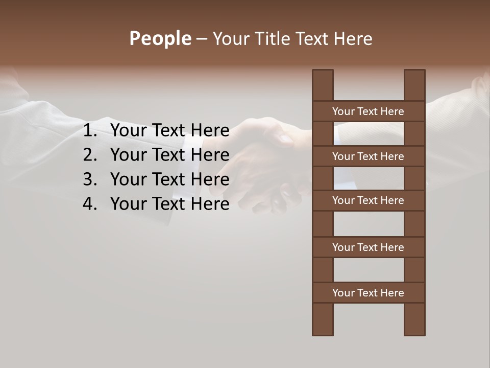 Successful Parts White PowerPoint Template