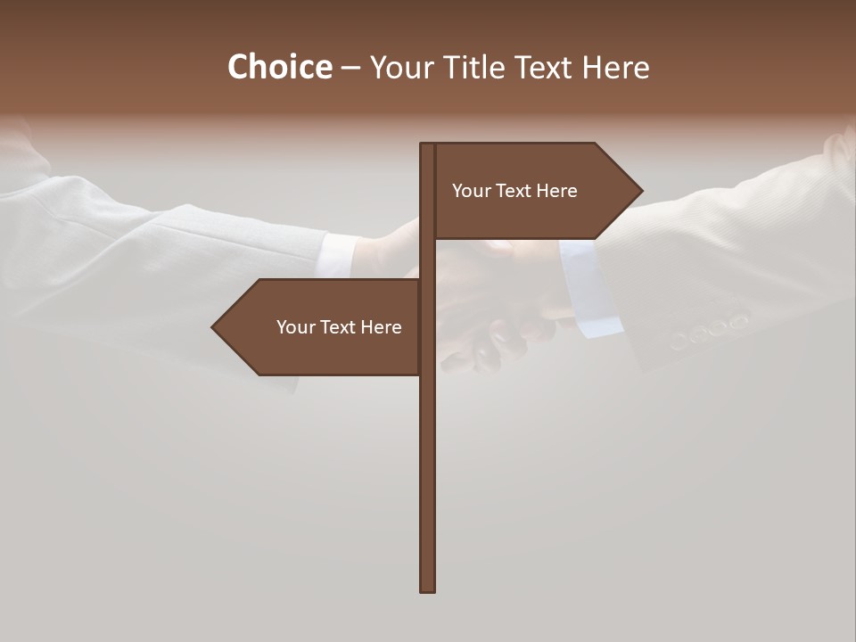 Successful Parts White PowerPoint Template