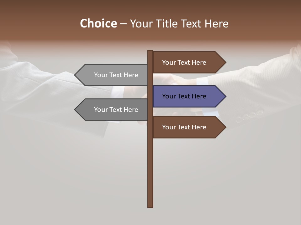 Successful Parts White PowerPoint Template