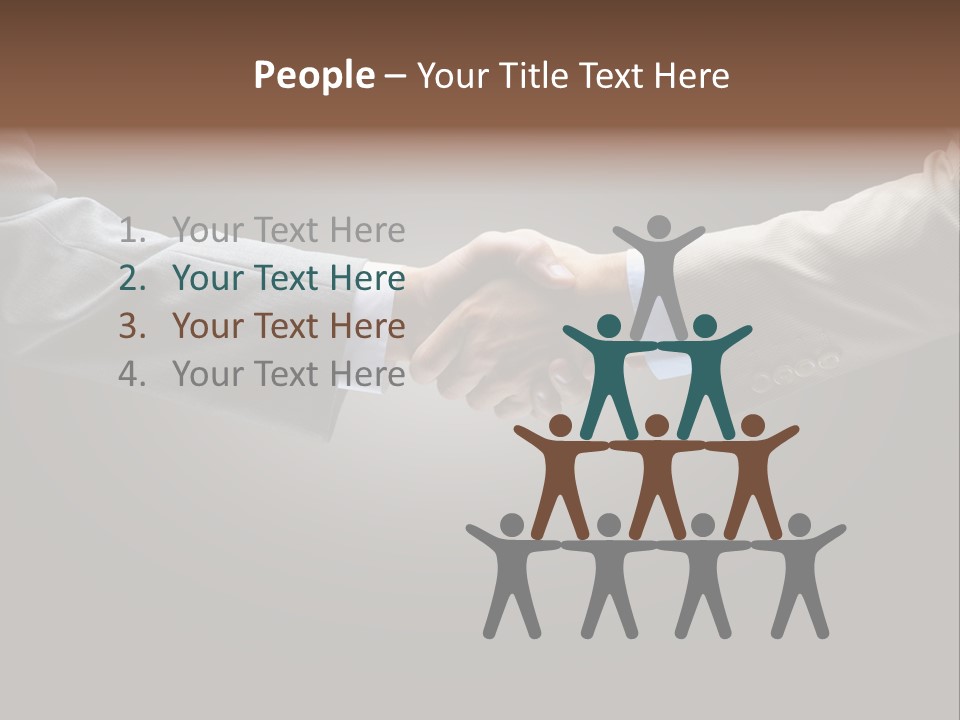 Successful Parts White PowerPoint Template