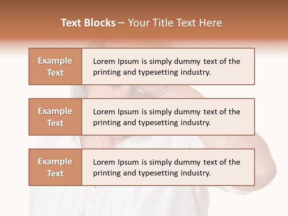 Idea Worry Concentration PowerPoint Template