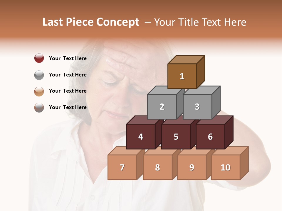 Idea Worry Concentration PowerPoint Template