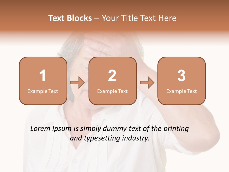 Idea Worry Concentration PowerPoint Template