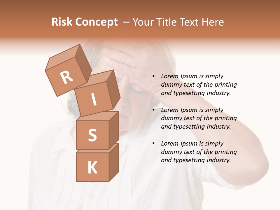 Idea Worry Concentration PowerPoint Template