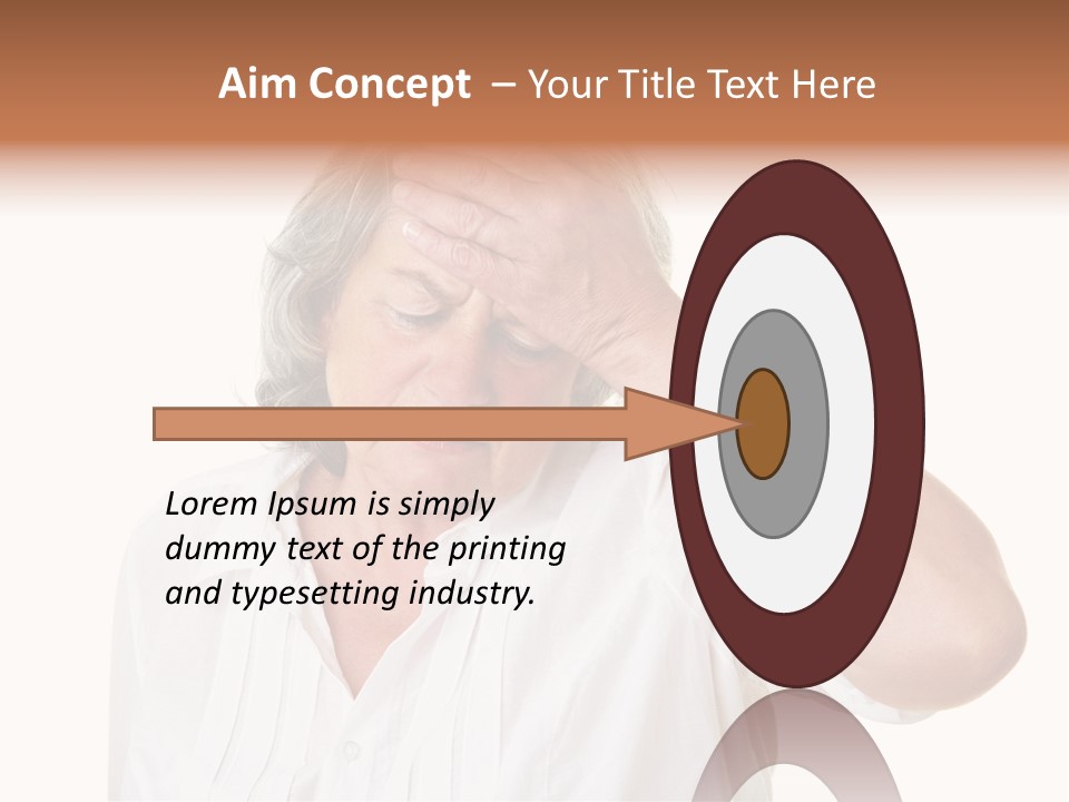 Idea Worry Concentration PowerPoint Template