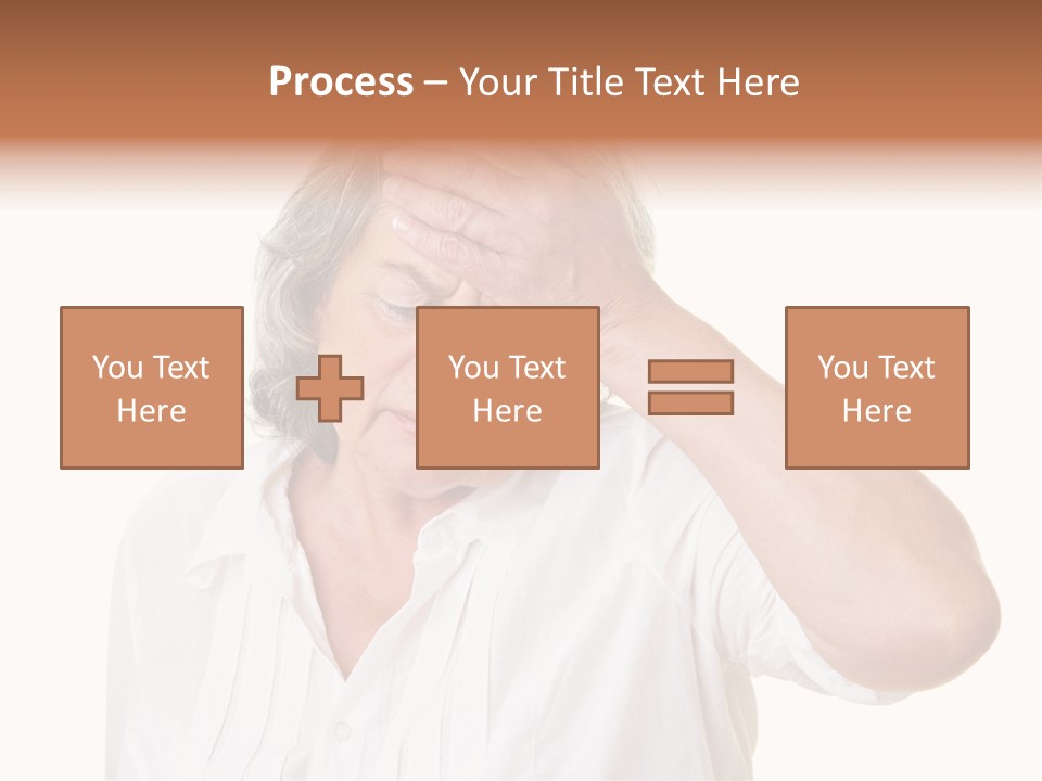 Idea Worry Concentration PowerPoint Template