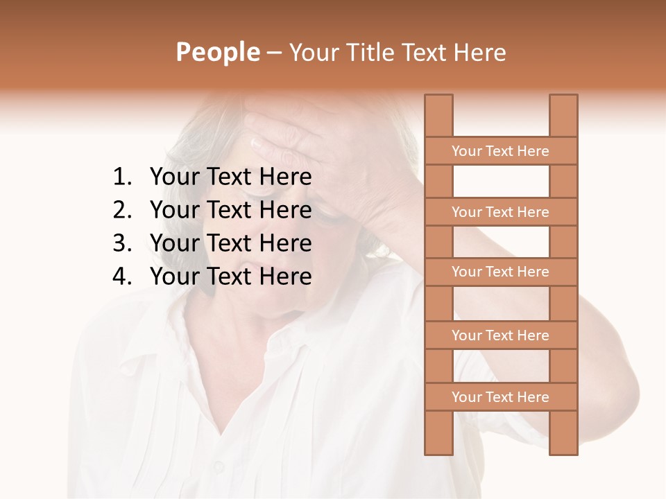 Idea Worry Concentration PowerPoint Template