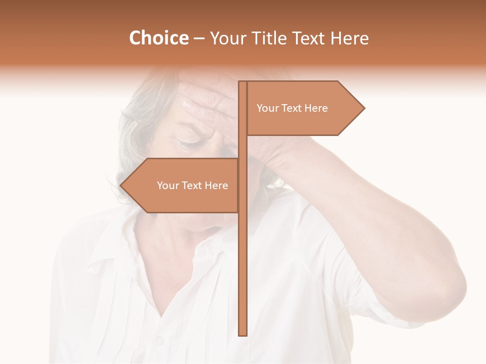 Idea Worry Concentration PowerPoint Template