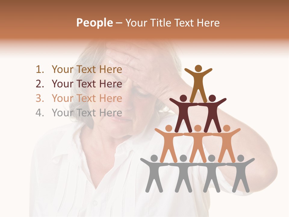 Idea Worry Concentration PowerPoint Template