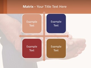 Cutout Sole Sprain PowerPoint Template
