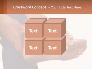 Cutout Sole Sprain PowerPoint Template