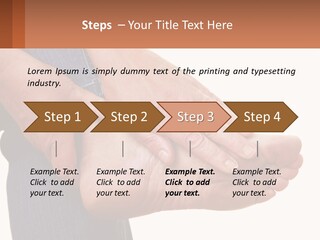 Cutout Sole Sprain PowerPoint Template