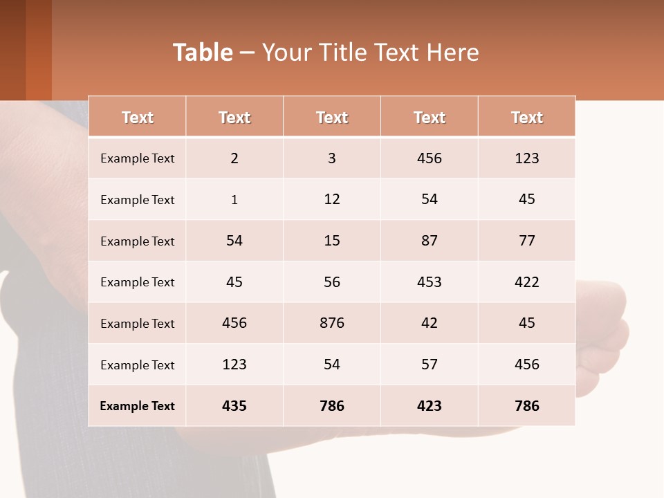 Cutout Sole Sprain PowerPoint Template