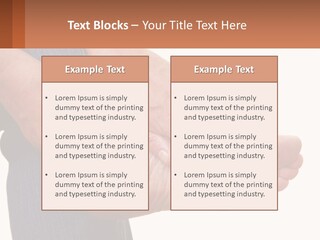Cutout Sole Sprain PowerPoint Template