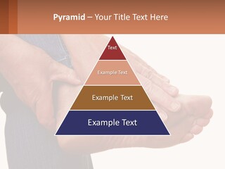 Cutout Sole Sprain PowerPoint Template