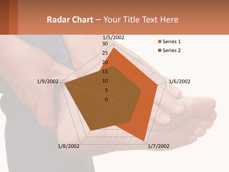 Cutout Sole Sprain PowerPoint Template