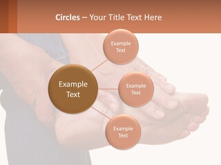 Cutout Sole Sprain PowerPoint Template